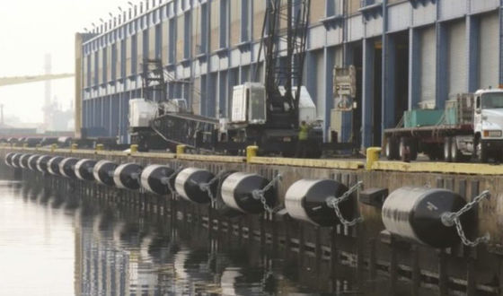 品質  Polyurea EVA Foam Fender STS STD Marine Boat Durable Floating Anti Aging 工場