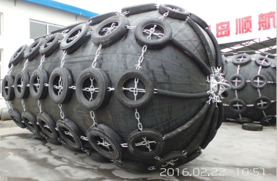 海洋の部分のボートの空気の横浜ゴム製 フェンダーの頭文字圧力50kpa