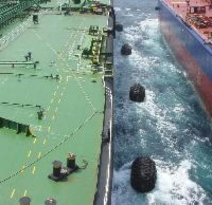 Shunhangの船の横浜フェンダーはISO 17357の黒い海洋のドックを大きさで分類する